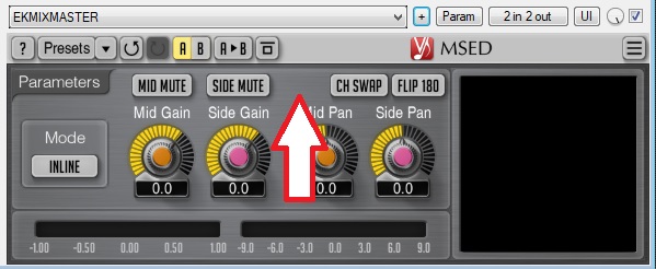 How do you use mid-side EQ for mastering